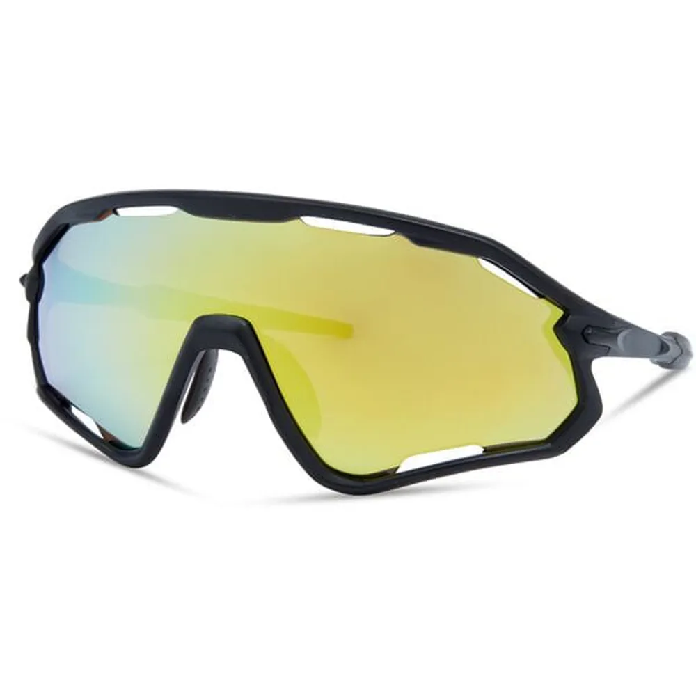 uPRISE Bikes Madison Code Breaker II Sunglasses - Matt Black - Bronze Mirror/Amber/Clear Lens Pack | Price match, 365 day return s, 18-Month Warranty, Finance Available & Free UK Delivery