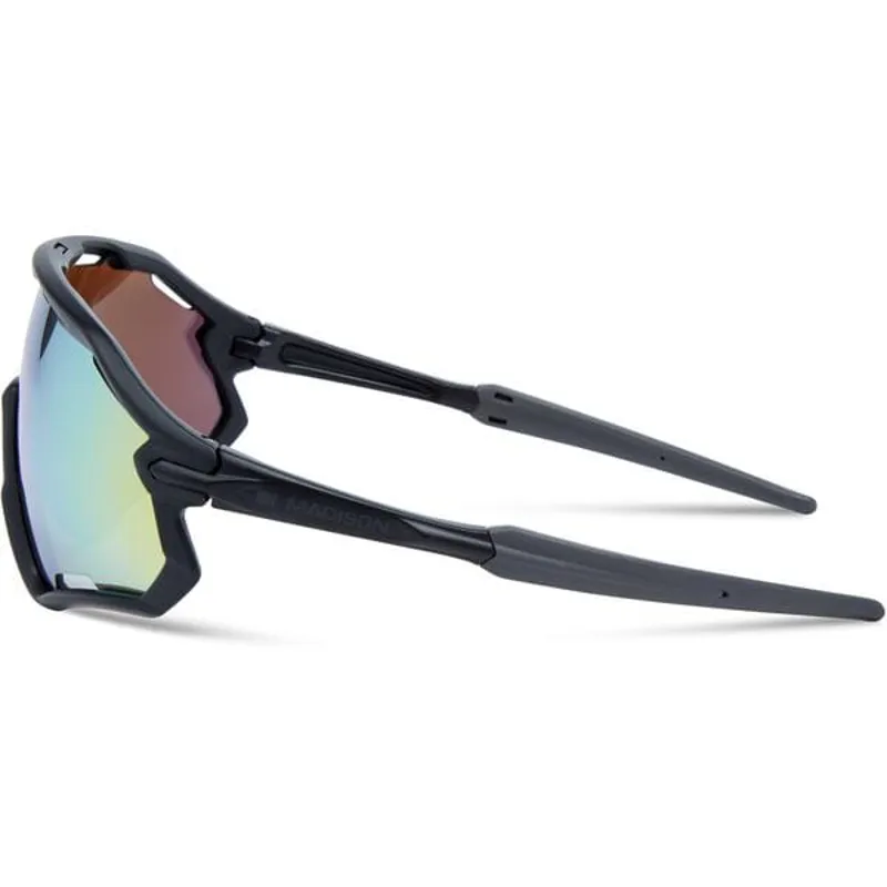 Madison Code Breaker II 3 Lens Pack Sunglasses - Matt Black-1