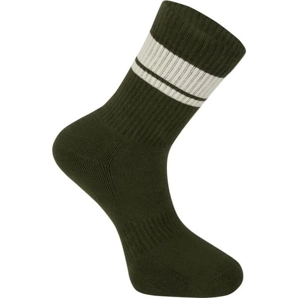 uPRISE Bikes Madison Roam Crew Socks - Midnight Green | Price match, 365 day return s, 18-Month Warranty, Finance Available & Free UK Delivery