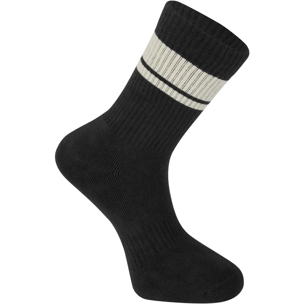 uPRISE Bikes Madison Roam Crew Socks - Black | Price match, 365 day return s, 18-Month Warranty, Finance Available & Free UK Delivery
