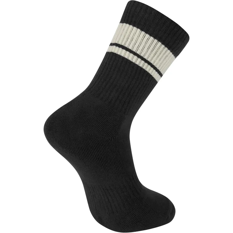 Madison Roam Crew Socks - Black-1