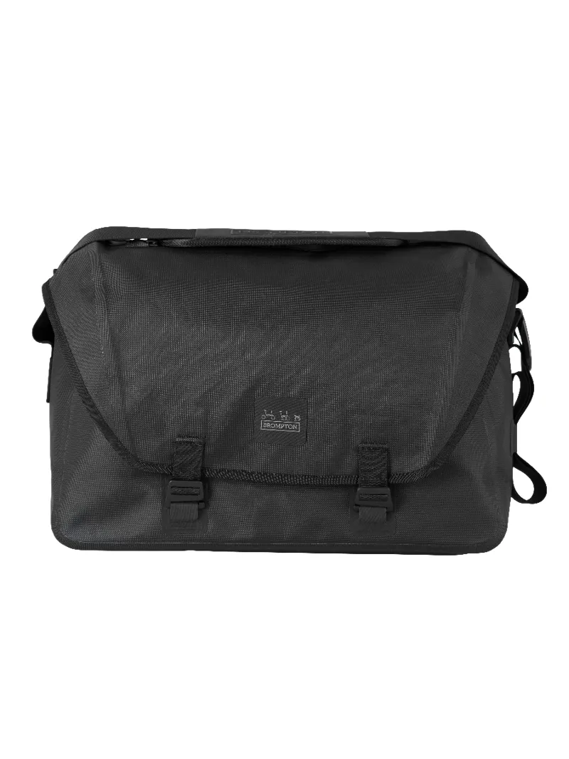 Brompton Metro Waterproof 20L Messenger Bag with Frame - Black