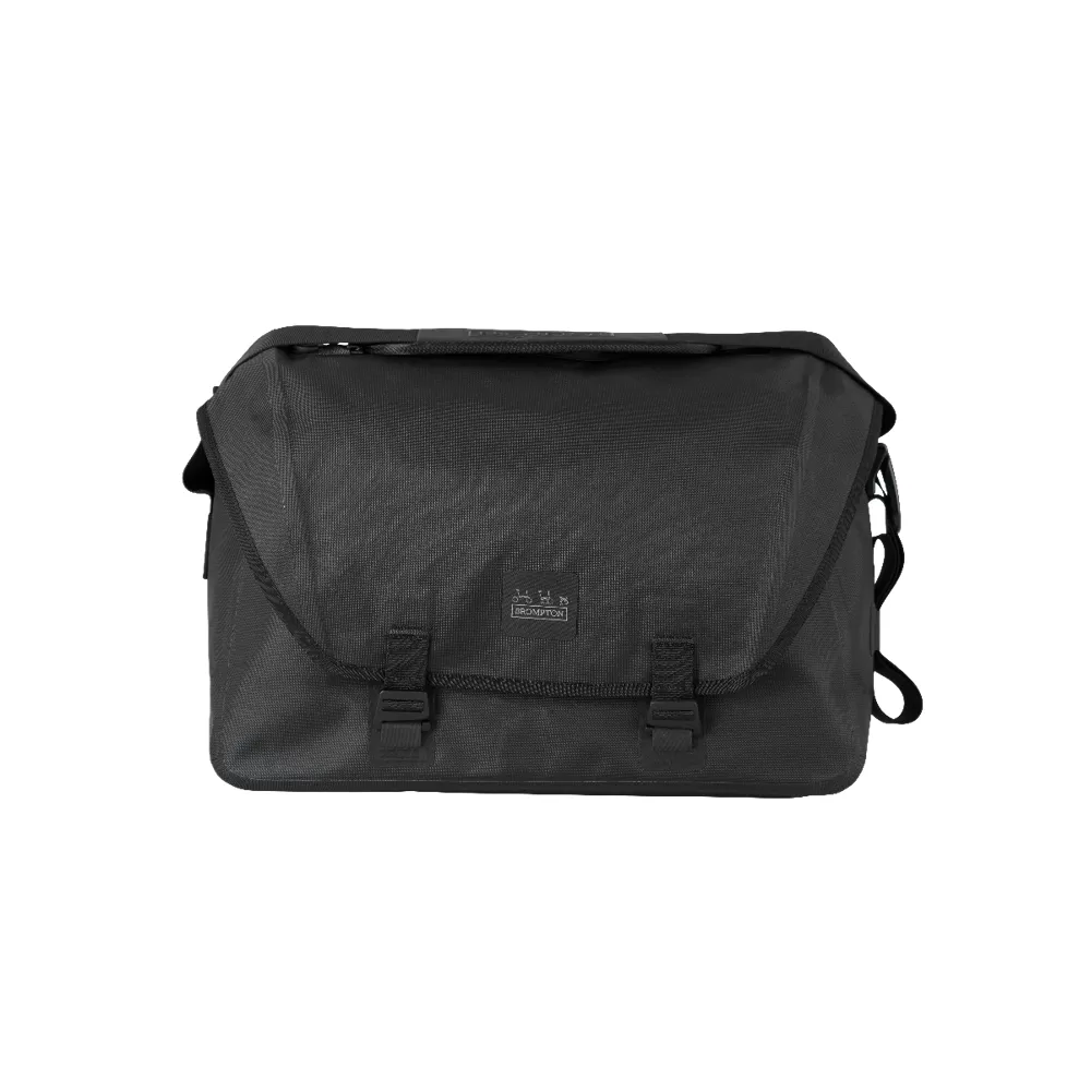 uPRISE Bikes Brompton Metro Waterproof 20L Messenger Bag with Frame - Black | Price match, 365 day returns, 18-Month Warranty, Finance Available & Free UK Delivery