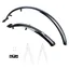 Oxford 26 MTB City Type Mudguard Set - Black - 26 x 60mm