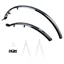 Oxford 700c Hybrid Mudguard Set - Black - 700 x 46mm