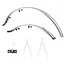 Oxford 700c/27 Standard Wide 41mm Mudguard Set - Silver - 700 x 41mm