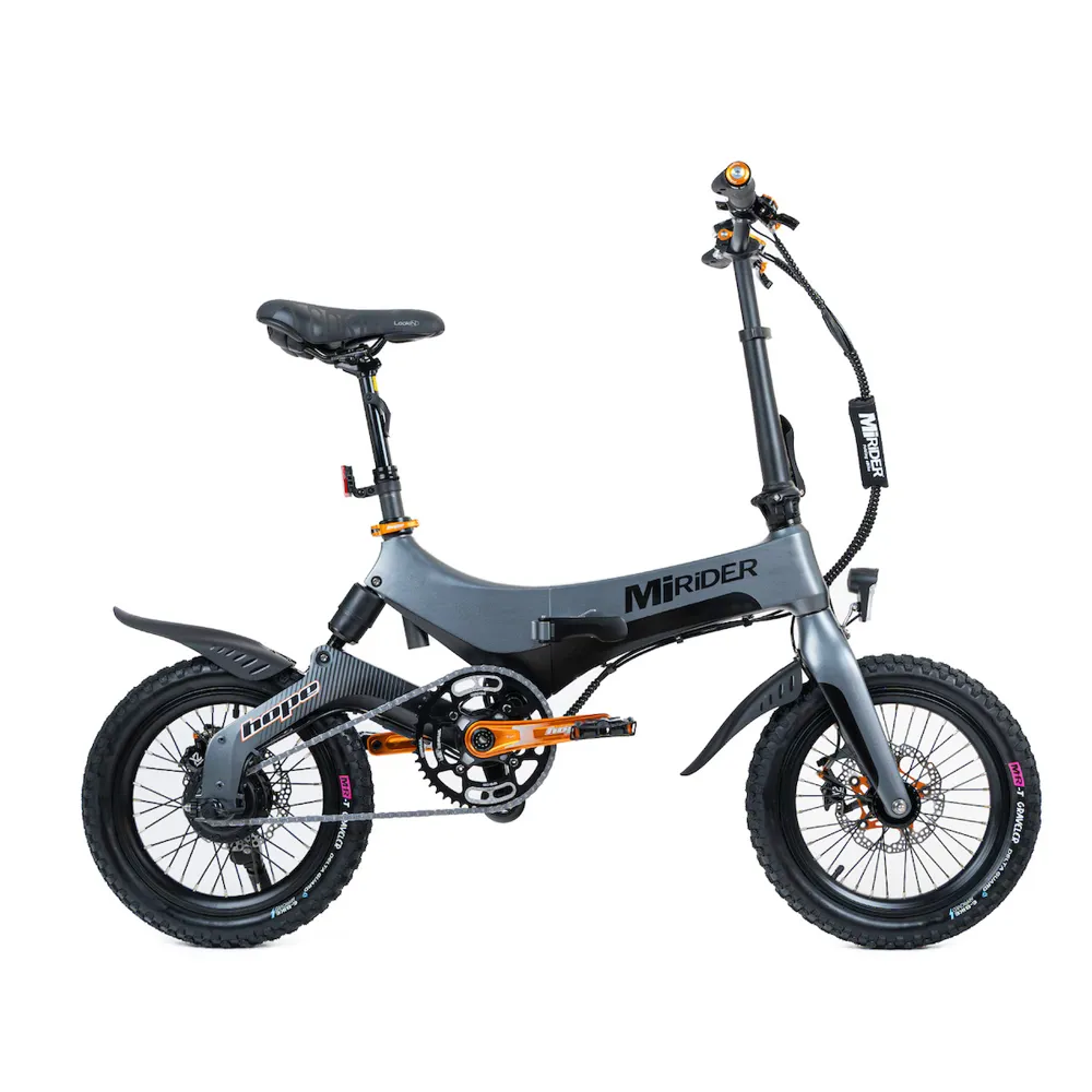 uPRISE Bikes Mirider One Electric Folding Bike - Grey Hope Edition | Price match, 365 day returns, 18-Month Warranty, Finance Available & Free UK Delivery