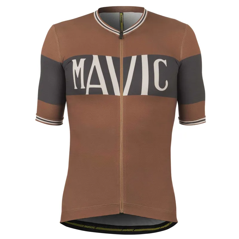 Mavic Heritage Men's Short Sleeved Jersey - Bronze