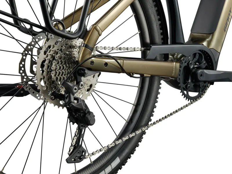 Giant AnyTour X E+ 3 Electric Hybrid Bike - Pyrite Brown-6