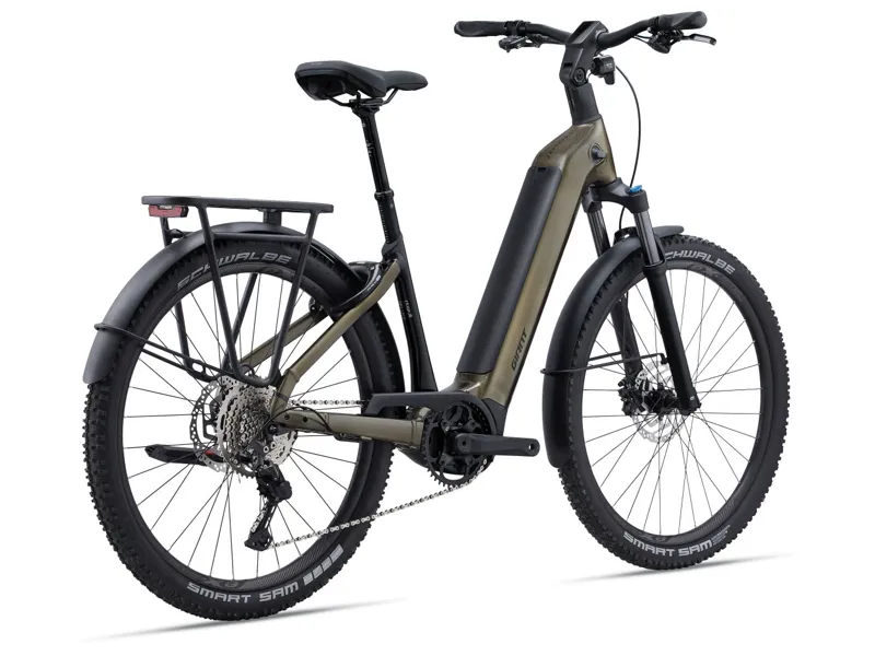 Giant AnyTour X E+ 3 Electric Hybrid Bike - Pyrite Brown-1