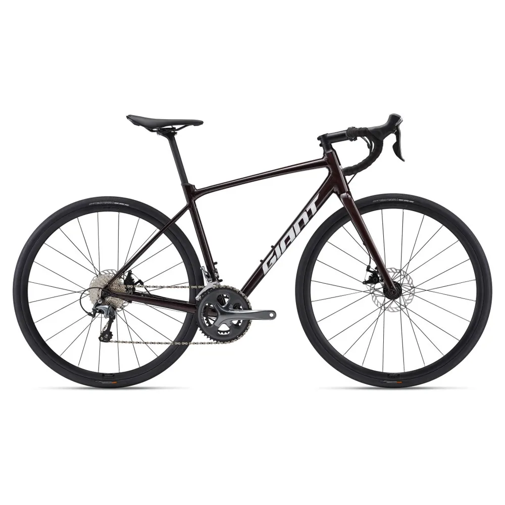 uPRISE Bikes Giant Contend AR 2 2024 Gravel Road Bike - Cordovan | Price match, 365 day return s, 18-Month Warranty, Finance Available & Free UK Delivery