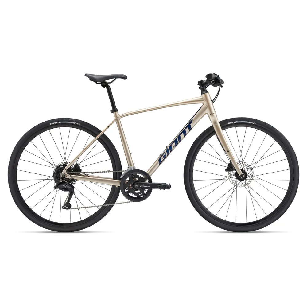 uPRISE Bikes Giant Escape 1 Disc 2024 Hybrid Bike - Sandshell | Price match, 365 day return s, 18-Month Warranty, Finance Available & Free UK Delivery