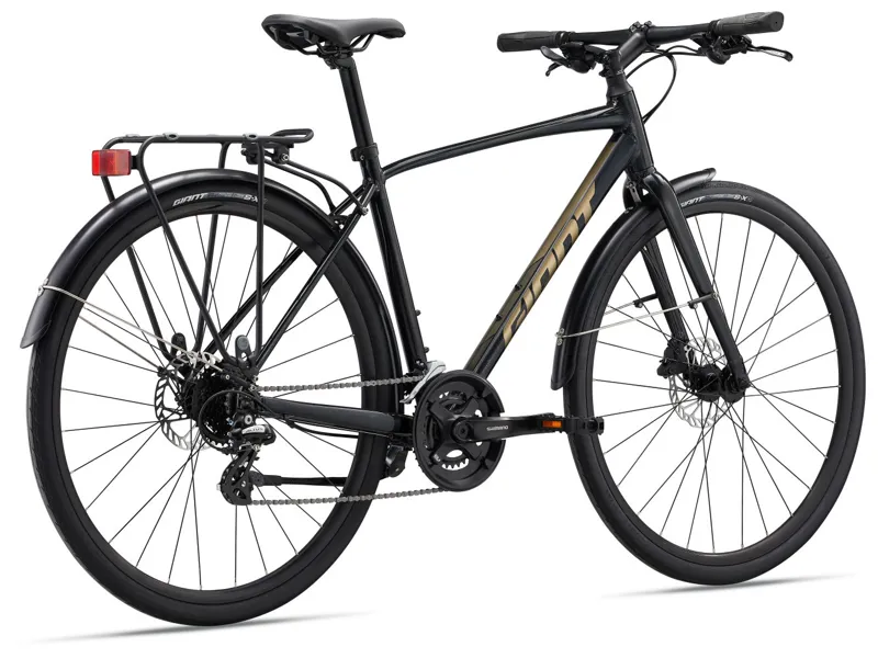 Giant Escape 2 City Disc 2024 Hybrid Bike - Gloss Panther-1