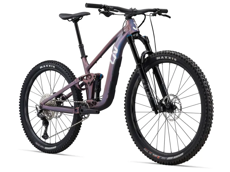 Liv Intrigue X 2 2024 Women's Full Suspension MTB - Desert Dawn-1