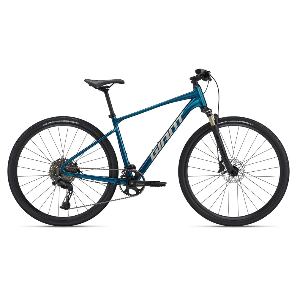 uPRISE Bikes Giant Roam 0 Disc 2024 Hybrid Bike - Sea Sparkle | Price match, 365 day return s, 18-Month Warranty, Finance Available & Free UK Delivery