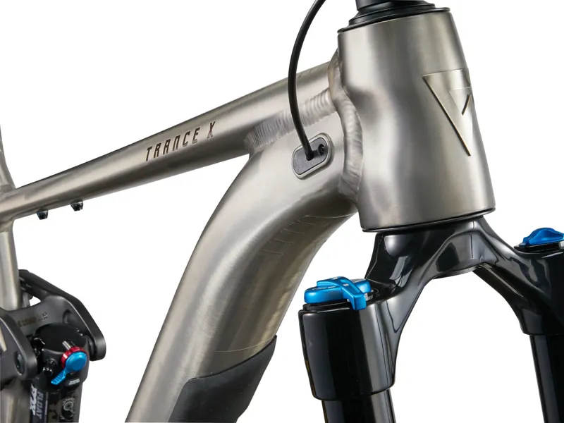 Giant Trance X 1 2024 Full Suspension Mountain Bike - Smoke Metal-2