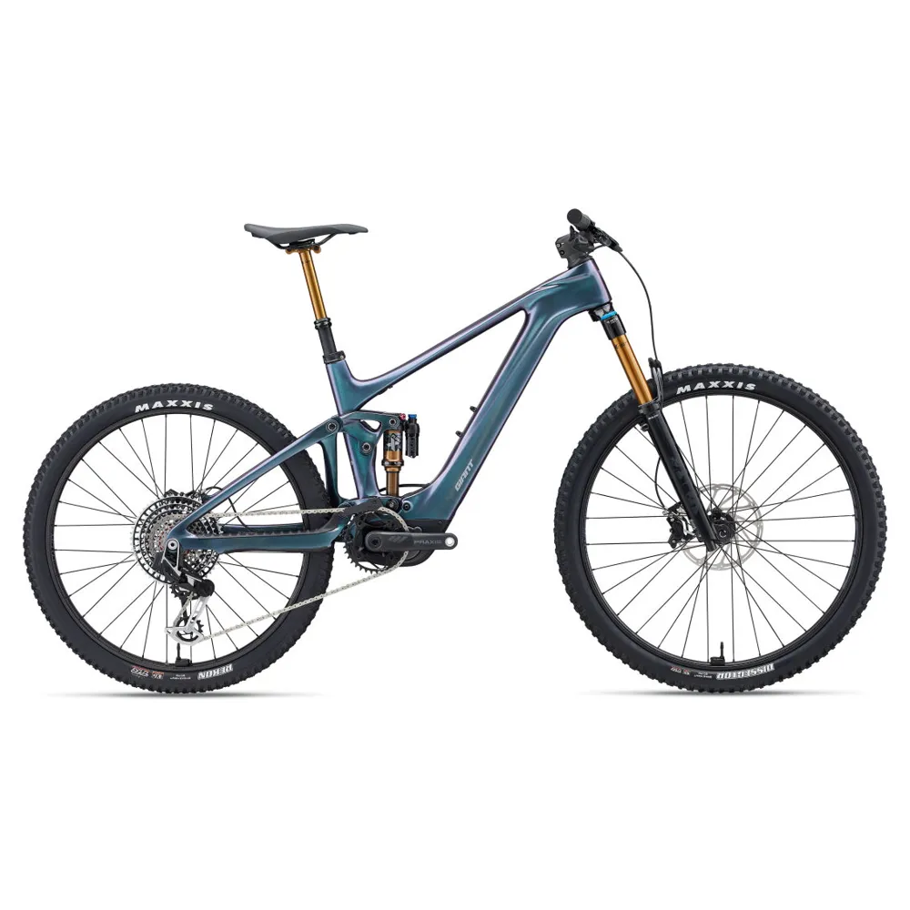 uPRISE Bikes Giant Trance X Advanced E+ Elite 0 2024 Electric MTB - Blue Dragonfly | Price match, 365 day return s, 18-Month Warranty, Finance Available & Free UK Delivery