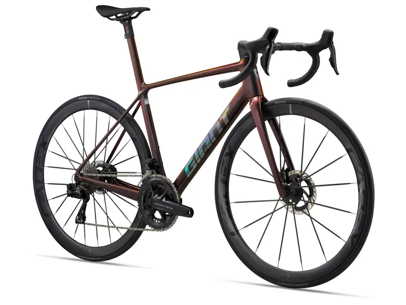 Giant TCR Advanced SL 0 DA 2025 Carbon Road Bike - Black Lava-1