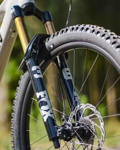 Fox 36 Factory fork on the Amflow PX Carbon Pro