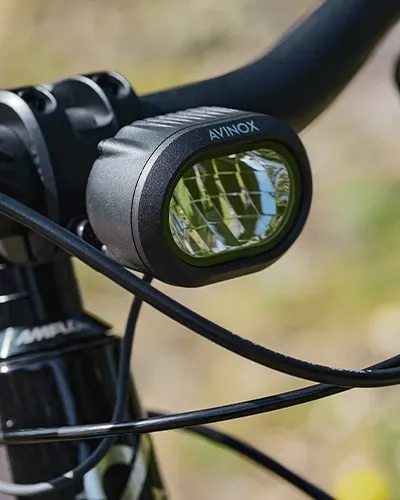 Integrated headlight on the Amflow PX
