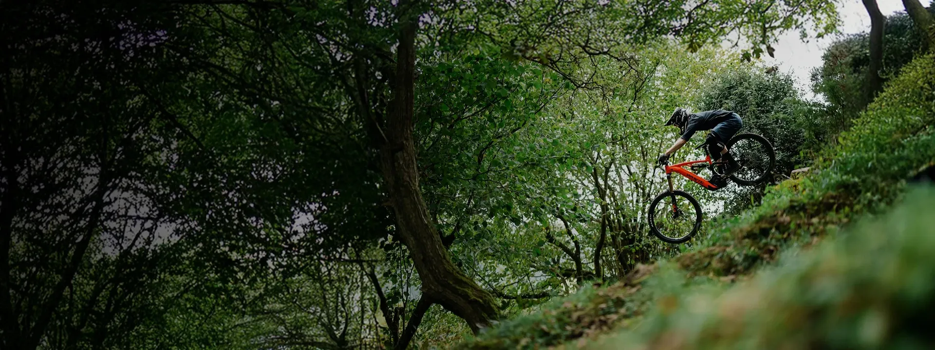 Whyte bikes including mountain, hybrid, electric and kids&rsquo; bikes, designed for UK riding