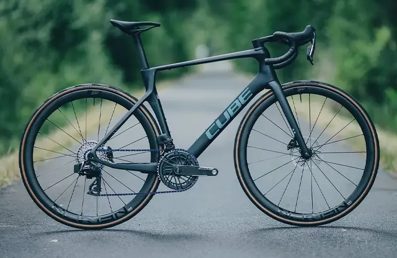 Cube Agree SLX aero carbon road bike side profile