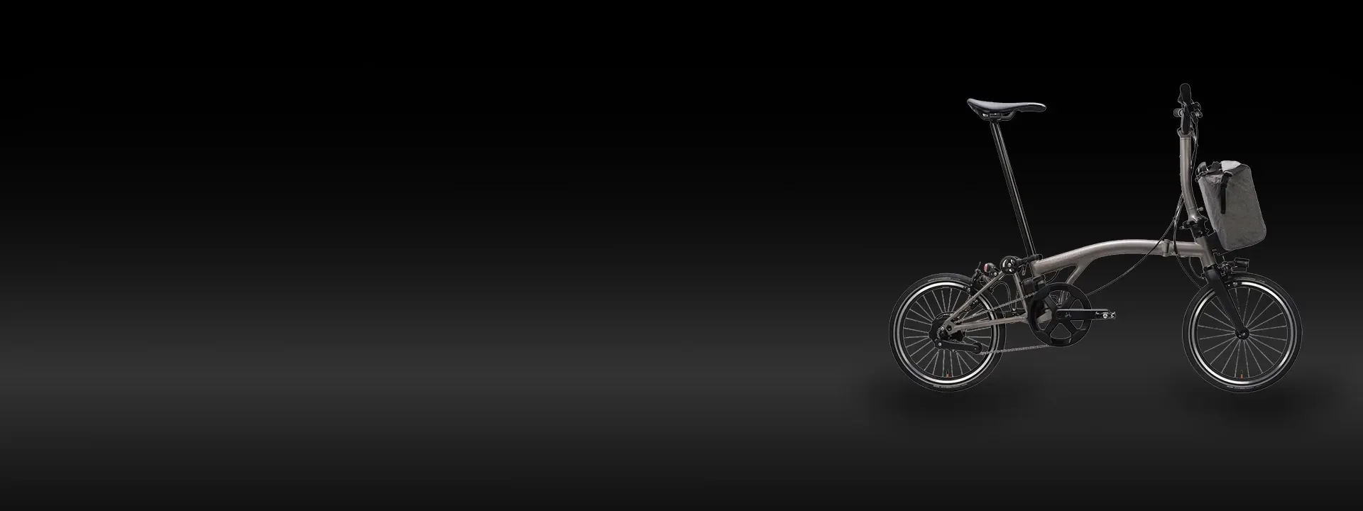 Brompton electric folding bikes designed for urban commuting and compact storage