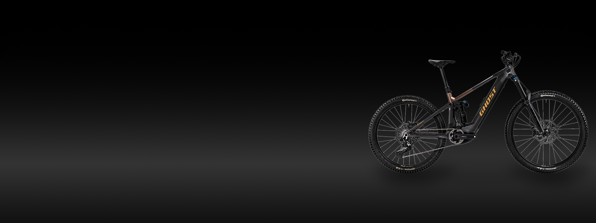 Ghost electric mountain bikes built for trail riding and confident control on technical terrain