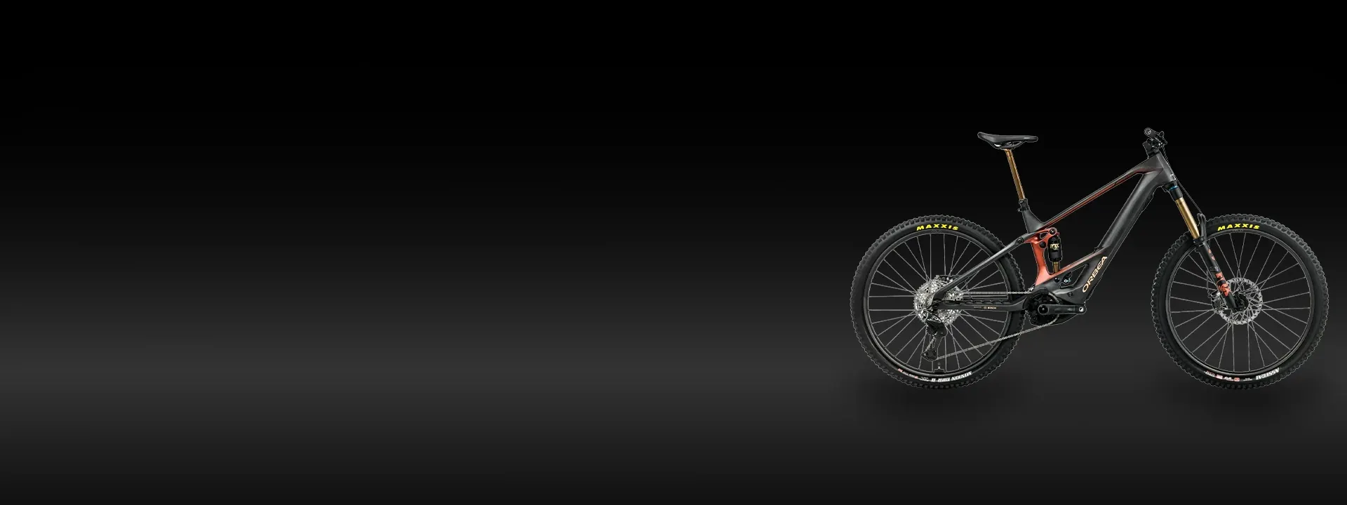 Orbea electric mountain bikes including the Wild and Rise, built for full power and lightweight trail performance