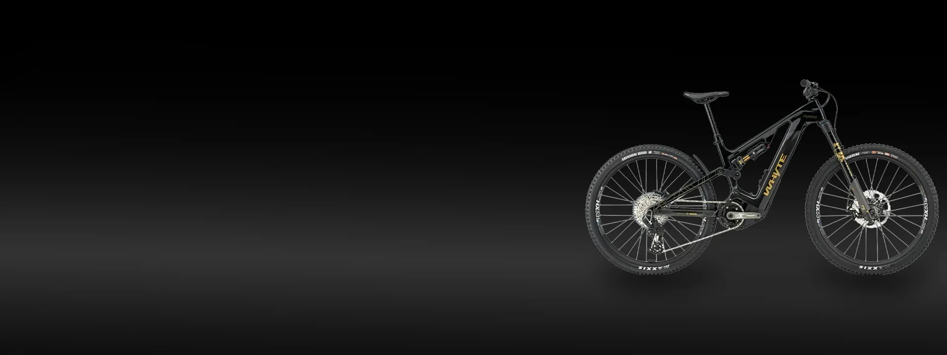 Whyte electric mountain bikes built for progressive trail riding and confident control