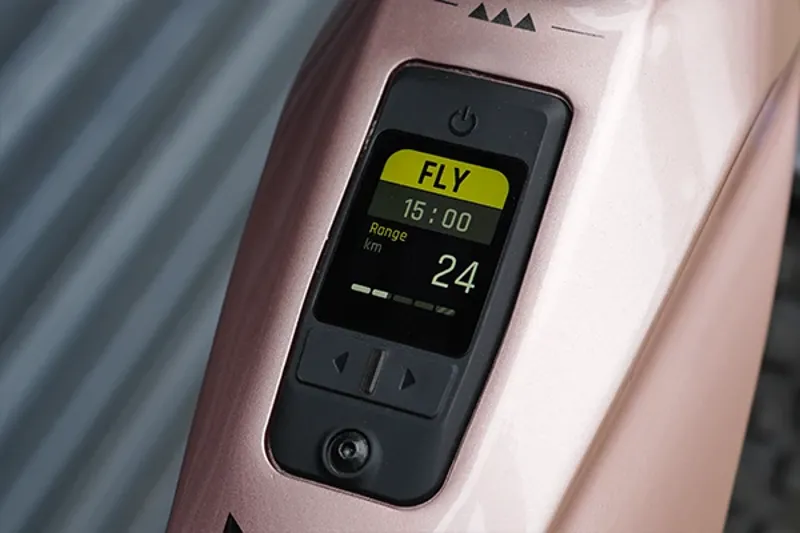 eMTB display screen for Pinion gearbox and integrated motor