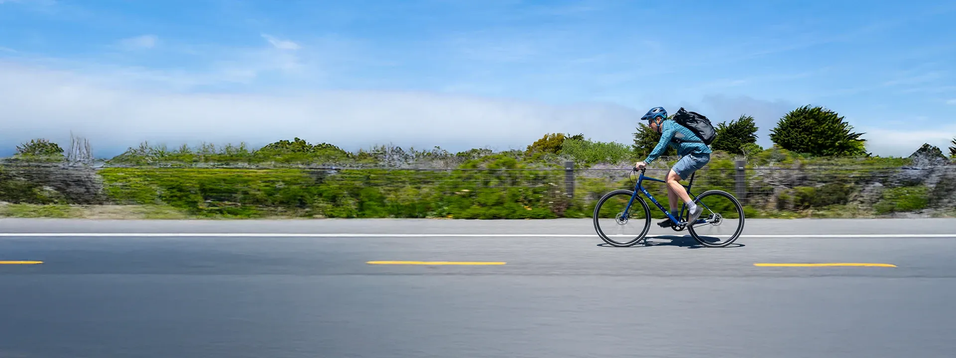 Rigid fork hybrid bikes built for fast, efficient riding on roads and paths