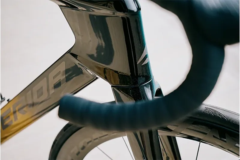 Merida Reacto aerodynamic frame details