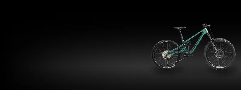 Norco mountain bike riding rugged trail terrain