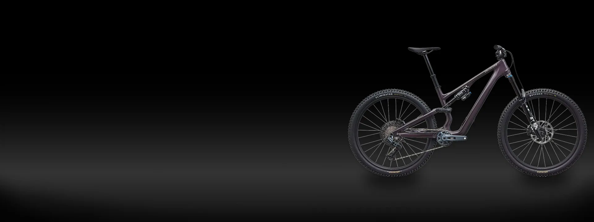 Specialized mountain bike riding technical trail terrain