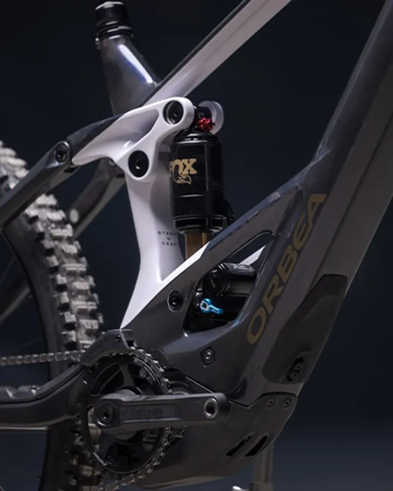 Side profile of the Orbea Wild full-power electric mountain bike