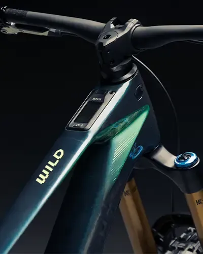 Orbea Wild LT cockpit and controls