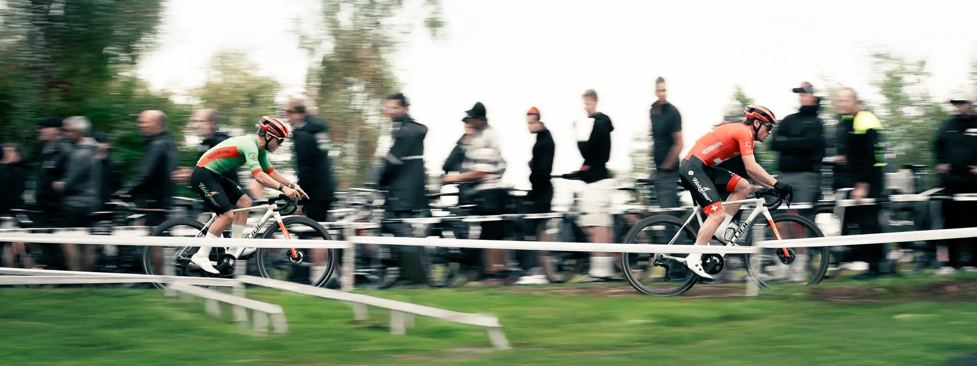 Cyclocross bikes built for fast off-road racing, mud clearance and sharp handling