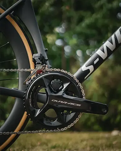 Shimano Dura-Ace Chainset on the Specialized Tarmac SL9