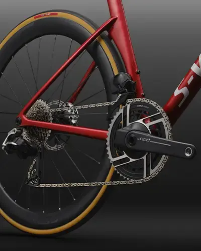 SRAM RED AXS drivetrain on the Specialized Tarmac SL9