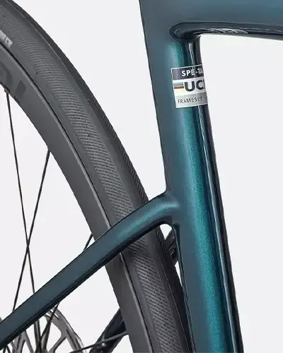 Specialized Tarmac SL8 Expert dropped seatstays and rear triangle