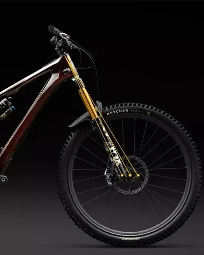 Turbo Levo adjustable head angle hardware detail