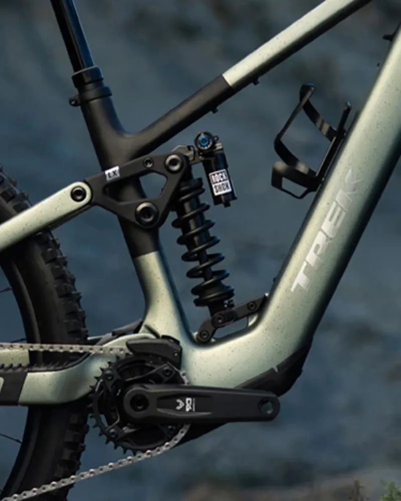 Trek Fuel+ LX with RockShox Vivid Coil shock