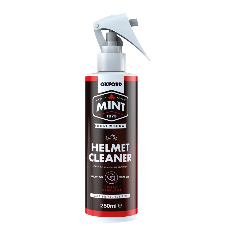 uPRISE Bikes Oxford Mint Helmet And Visor Cleaner - 250ml | Price match, 365 day return s, 18-Month Warranty, Finance Available & Free UK Delivery