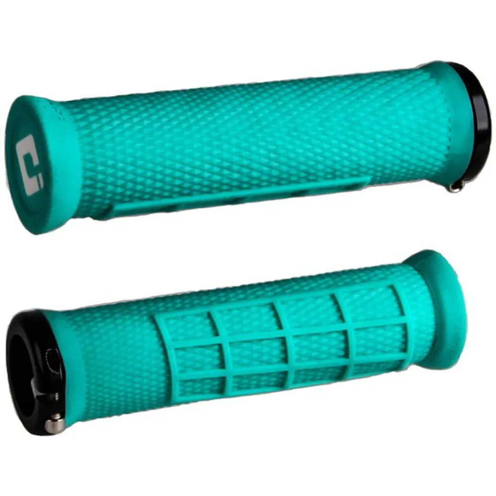 uPRISE Bikes ODI Elite Flow MTB Lock-On Grips - 130mm - Mint | Price match, 365 day return s, 18-Month Warranty, Finance Available & Free UK Delivery
