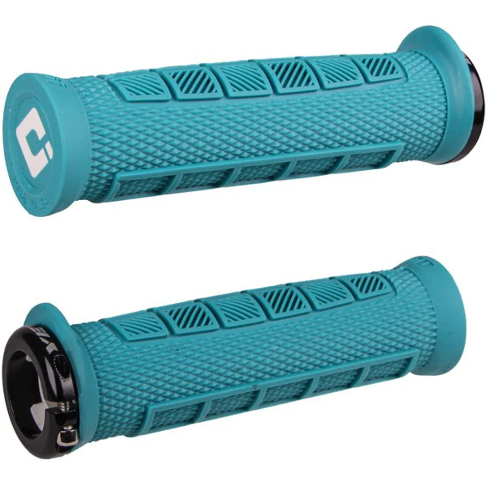 uPRISE Bikes ODI Elite Pro MTB Lock On Grips - 130mm - Yeti Special Edition | Price match, 365 day return s, 18-Month Warranty, Finance Available & Free UK Delivery