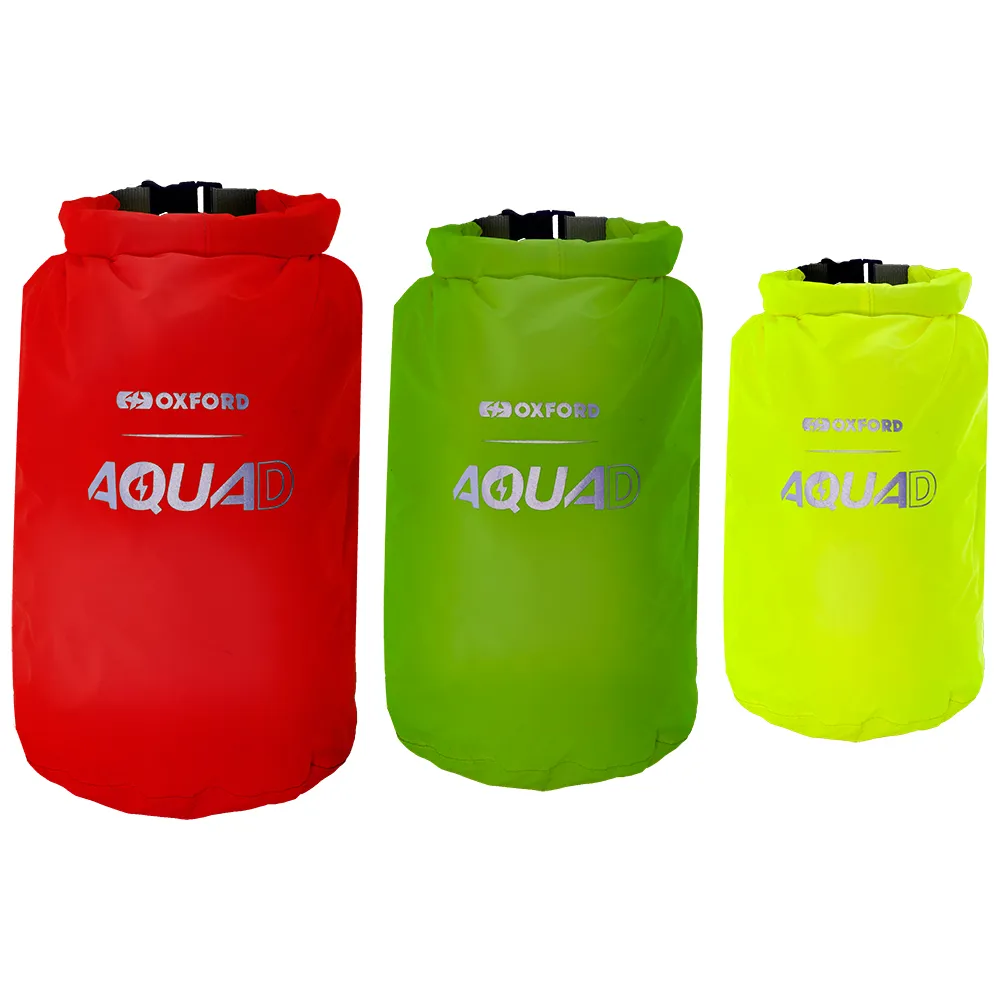 uPRISE Bikes Oxford Aqua D Pack Of 3 Dry Bags | Price match, 365 day return s, 18-Month Warranty, Finance Available & Free UK Delivery