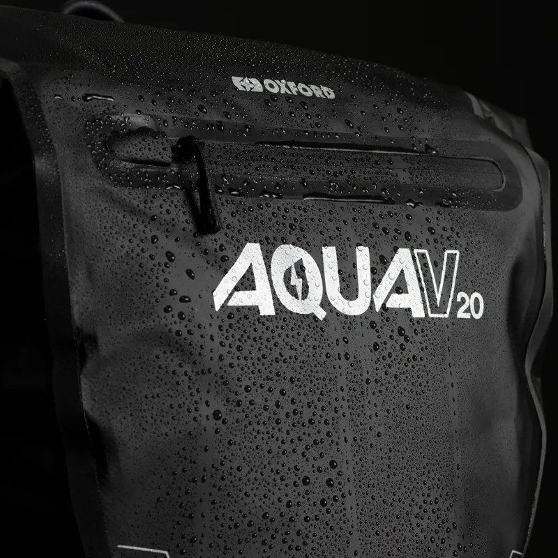 Oxford Aqua V 20L Single QR Pannier Bag - Black-7