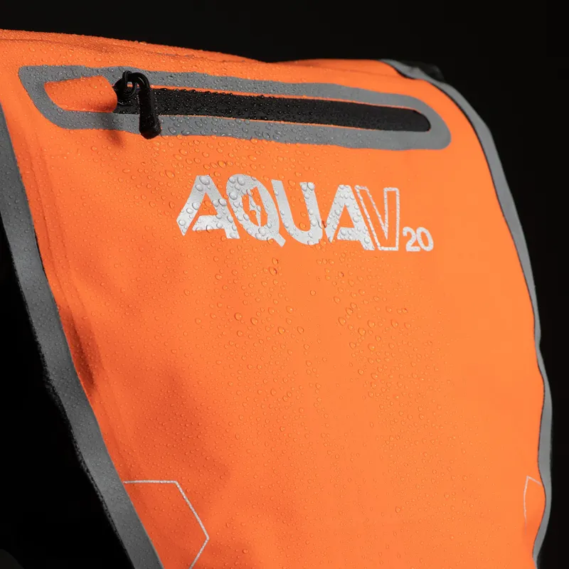 Oxford Aqua V 20L Single QR Pannier Bag - Orange/Black-7