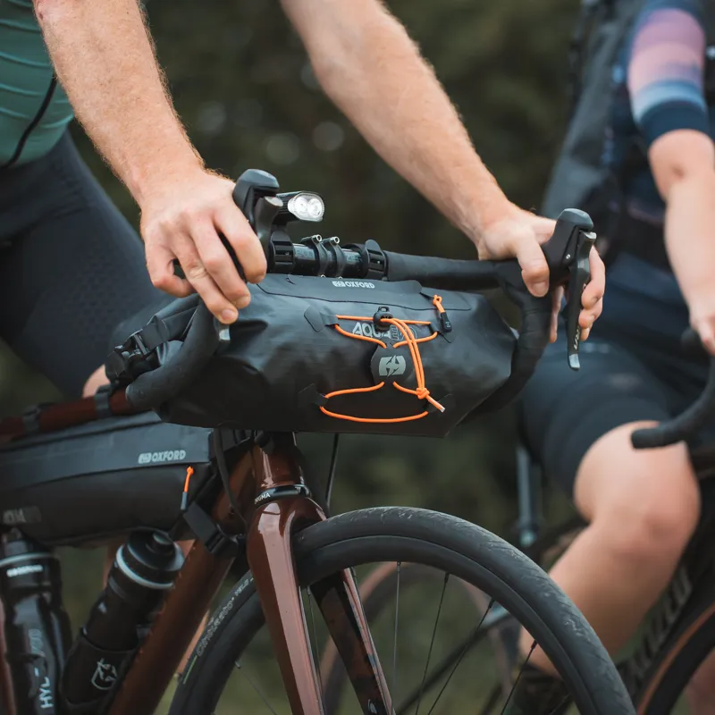 Oxford Aqua Evo Adventure 9 Litre Handlebar Pack - Black-11